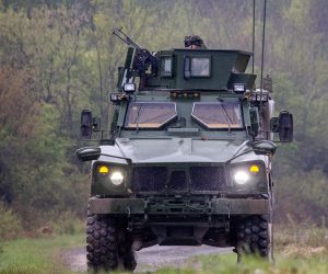 27.04.2021., Gasinci - Vojna vjezba "Stabilnost 21/1" provodi se u okviru "Hrvatskog bedema 1991.- 2021.", niza vojnih vjezbi povodom 30. obljetnice Hrvatske vojske. Photo: Davor Javorovic/PIXSELL