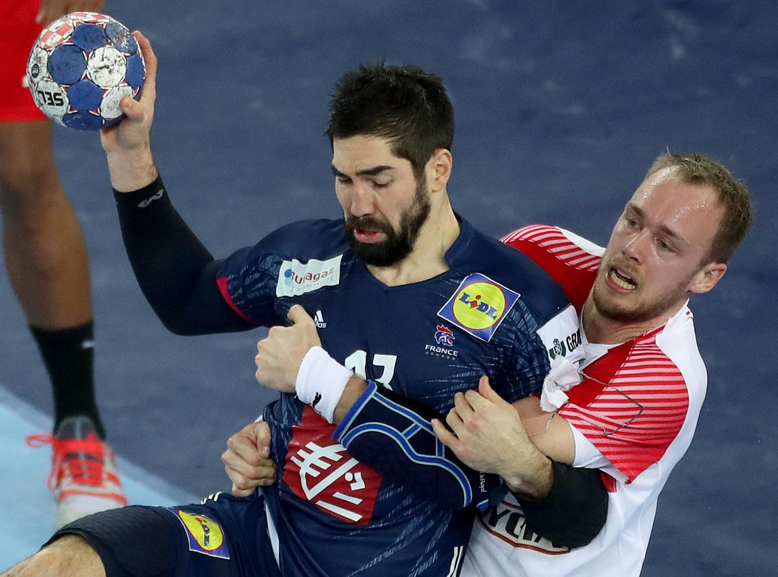 28.01.2018., Arena Zagreb, Zagreb - Europsko rukometno prvenstvo, utakmica za 3. mjesto, Francuska - Danska. Nikola Karabatic"nPhoto: Igor Kralj/PIXSELL