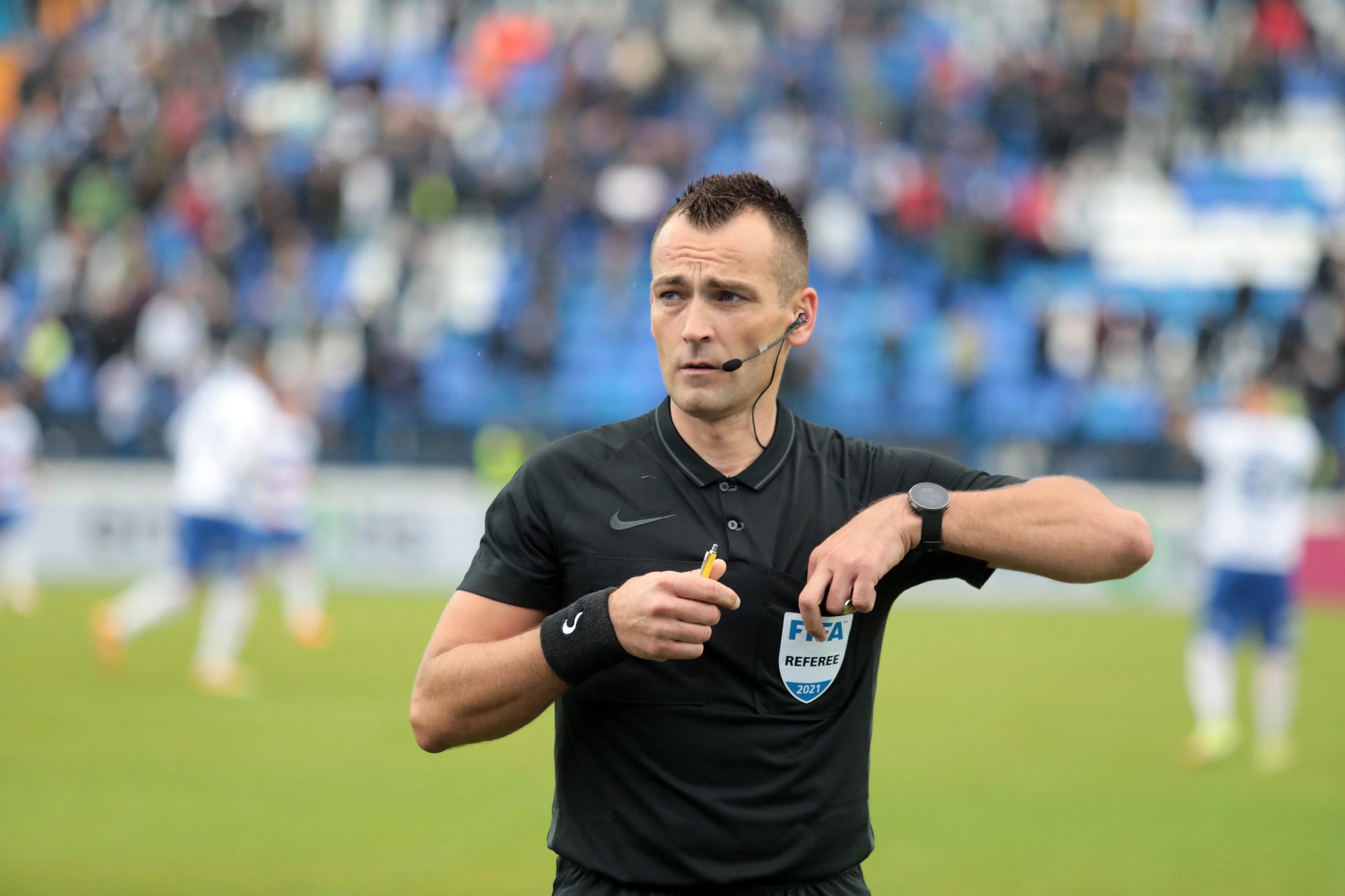 29.08.2021., stadion Gradski vrt, Osijek - Hrvatski Telekom Prva liga, 7. kolo, NK Osijek - GNK Dinamo. Sudac Ivan Bebek. 
Photo: Dubravka Petric/PIXSELL