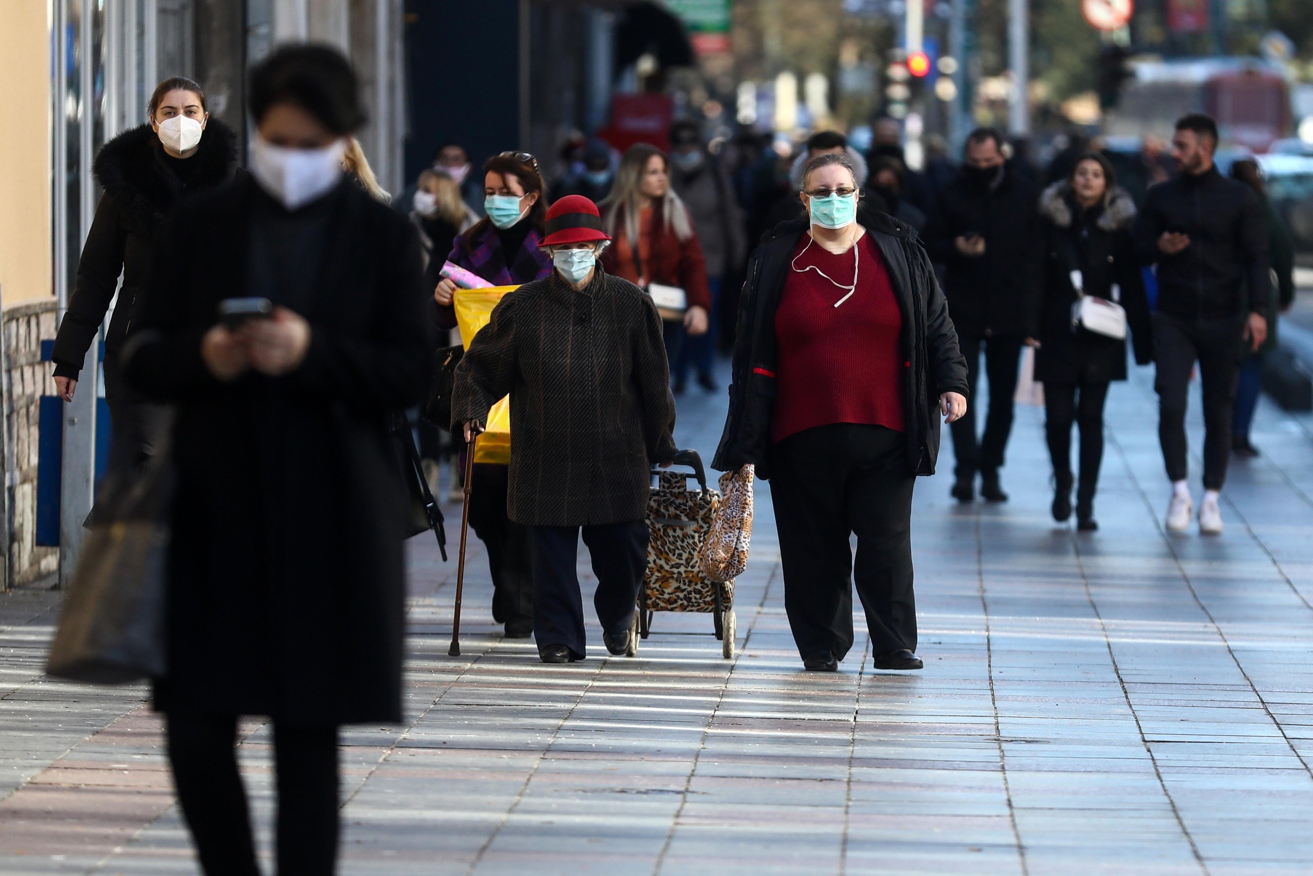 29.12.2020., Sarajevo, Bosna i Hercegovina - Nakon nekoliko dana magle i zagadjenja, nakon cega je dosao snijeg, napokon je u Sarajevu i suncano vrijeme."nPhoto: Armin Durgut/PIXSELL