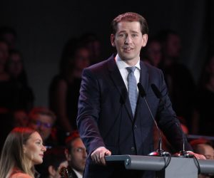 25.06.2021., Ljubljana, Slovenija - Svecanosti u povodu obiljezavanja Dana drzavnosti Republike Slovenije i preuzimanja slovenskog predsjedanja Vijecem Europske unije. Sebastian Kurz.
Photo: Srdjan Zivulovic/FA Bobo/PIXSELL