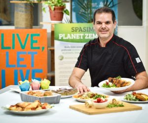 07.12.2021., Zagreb - Veganska hrana. Chef Neven Milic.

Photo Sasa ZinajaNFoto
