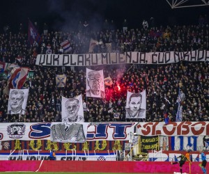 19.12.2021., stadion Poljud, Split - Hrvatski Telekom Prva liga, 20. kolo, HNK Hajduk - NK Osijek. Navijaci Hajduka, Torcida Photo: Miroslav Lelas/PIXSELL