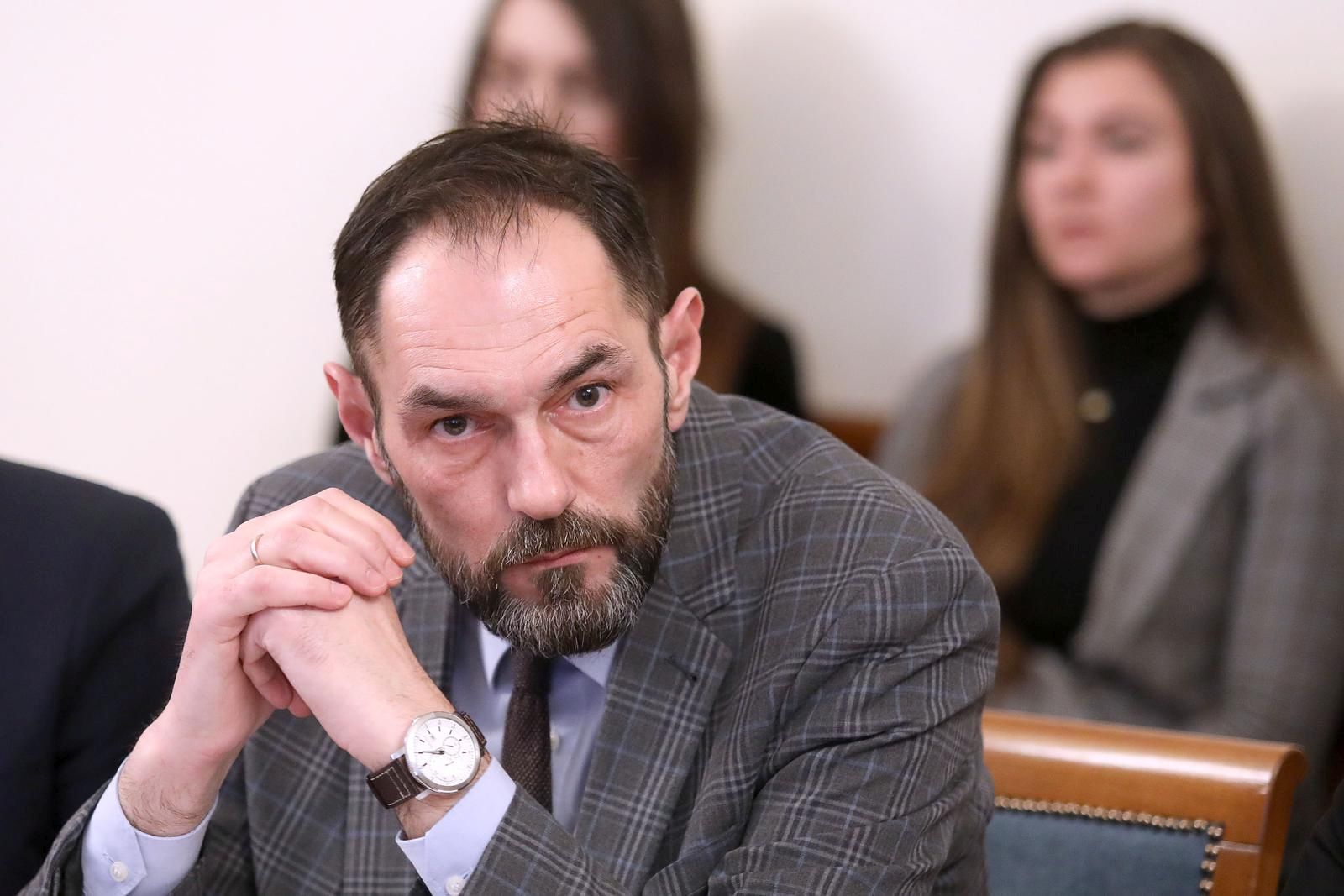 22.01.2019., Zagreb - U Saboru je odrzana 19. tematska sjednica Nacionalnog vijeca za pracenje provedbe Strategije suzbijanja korupcije. Tema sjednice je bila politicka korupcija u Hrvatskoj. 
Photo: Patrik Macek/PIXSELL