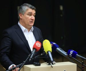 07.12.2021., Valpovo - Predsjednik Republike Zoran Milanovic sudjelovao je na svecanoj sjednici Gradskog vijeca Grada Valpova povodom obiljezavanja Dana Grada Valpova.