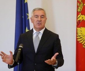 16.09.2021., Zagreb - Predsjednik Crne Gore Milo Djukanovic dao je izjavu medijima nakon sastanka s predsjednikom Republike Hrvatske Zoranom Milanovicem u Uredu predsjednika na Pantovcaku. Photo: Zeljko Lukunic/PIXSELL