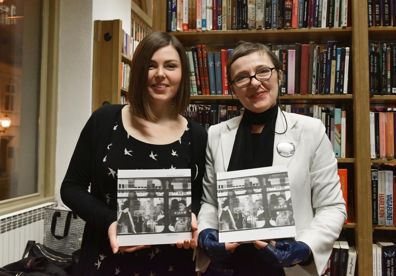 31.01.2017., Zagreb - U knjiznici Marije Juric Zagorke odrzana je promocija knjige autorica Silvije Sesto i Ane Sesto Zagrebalica.
Photo: Davor Visnjic/PIXSELL