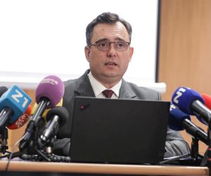26.11.2021., Zagreb - Konferencija za medije u organizaciji Fonda za obnovu Grada Zagreba na kojoj je govorio ravnatelj Fonda Damir Vandjelic. Photo: Robert Anic/PIXSELL