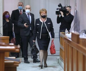 26.11.2021., Zagreb - u nastavku danasnjeg rada Sabor raspravlja o Izvjescu Glavnog drzavnog odvjetnika Republike Hrvatske o radu drzavnih odvjetnistava u 2020. godini.
Patrik Macek/PIXSELL