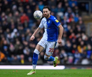 Sky Bet Championship Blackburn Rovers v Preston North End Ben Brereton-Diaz 22 of Blackburn Rovers controls the ball Blackburn Ewood Park Lancashire United Kingdom Copyright: xSimonxWhitehead/NewsxImagesx