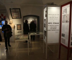 Zagreb, 11.01.2022 - Otvorenje izložbe Hrvatskog povijesnog muzeja "sedamdesetprva" u Galeriji Klovićevi dvori.  Na fotografiji xxxx.  foto HINA/ Daniel KASAP/ dk