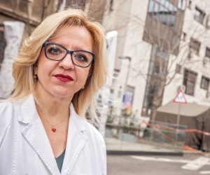 25.1.2021. Zagreb,  Nataša Ban Toskić, predsjednica Koordinacije hrvatske obiteljske medicine - portret
Photo: Tomislav Cuveljak/NFoto