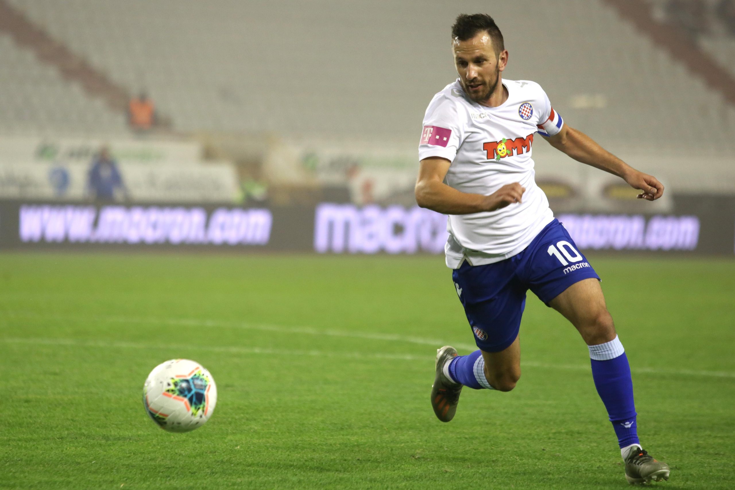 01.12.2019., stadion Poljud, Split - Hrvatski Telekom Prva liga, 17. kolo, HNK Hajduk - HNK Rijeka. 0 - 4. Mijo CaktasrPhoto: Miranda Cikotic/PIXSELLr