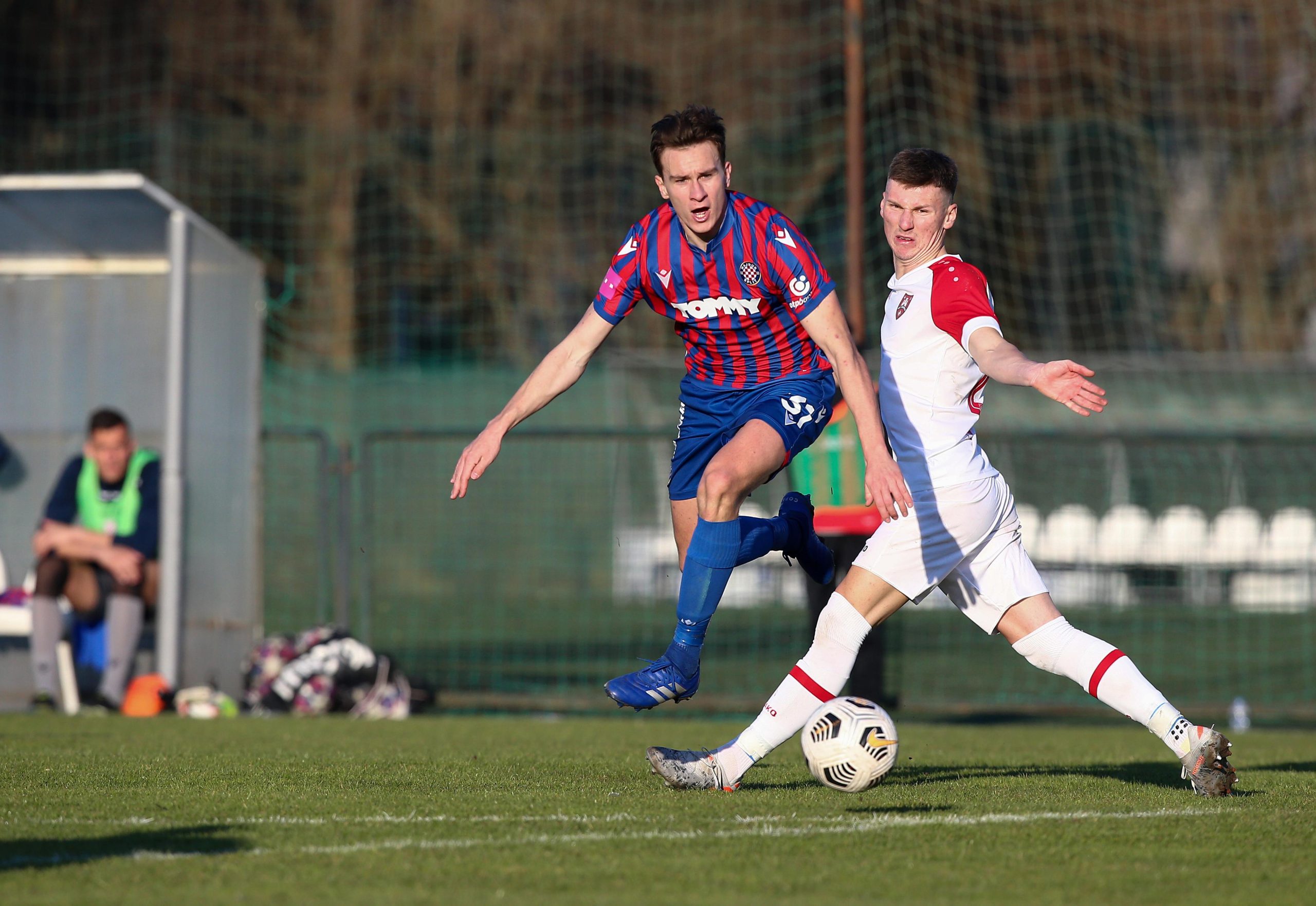 02.03.2021., Nogometni centar Zagrebello, Zagreb - Hrvatski nogometni kup, osmina finala, NK Zagreb - HNK Hajduk. rPhoto: Matija Habljak/PIXSELL