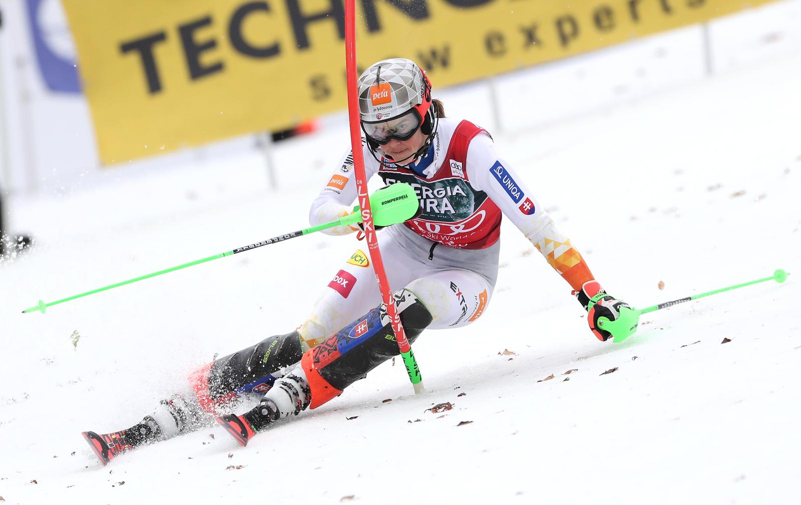 04.01.2022., Zagreb - Prva voznja zenskog slaloma Audi FIS Svjetskog skijaskog kupa Snow Queen Trophy 2022. Petra Vlhova Photo: Luka Stanzl/PIXSELL