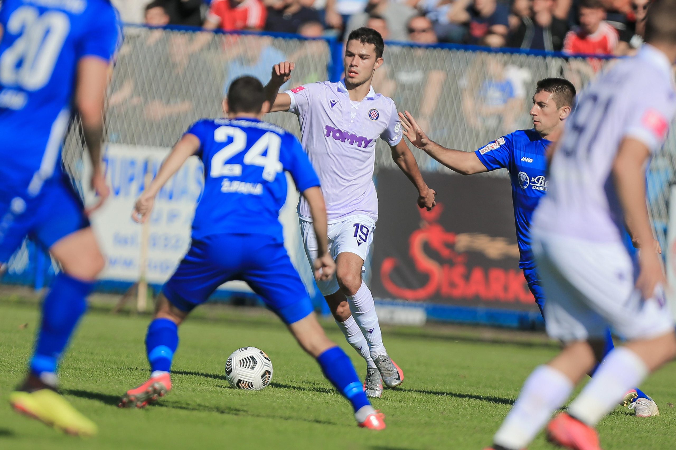 06.10.2020.., Zupanja - 1/16 finala nogometnog kupa, NK Granicar Zupanja - HNK Hajduk Split. Mario CuicPhoto: Davor Javorovic/PIXSELL