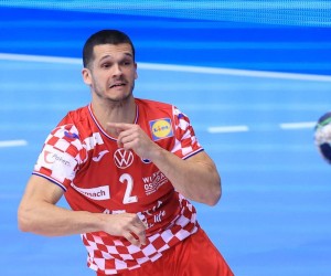 08.01.2022., Osijek - SD Gradski vrt, Croatia Cup 2022, Hrvatska - Rusija. Lovro Mihic   Photo: Davor Javorovic/PIXSELL