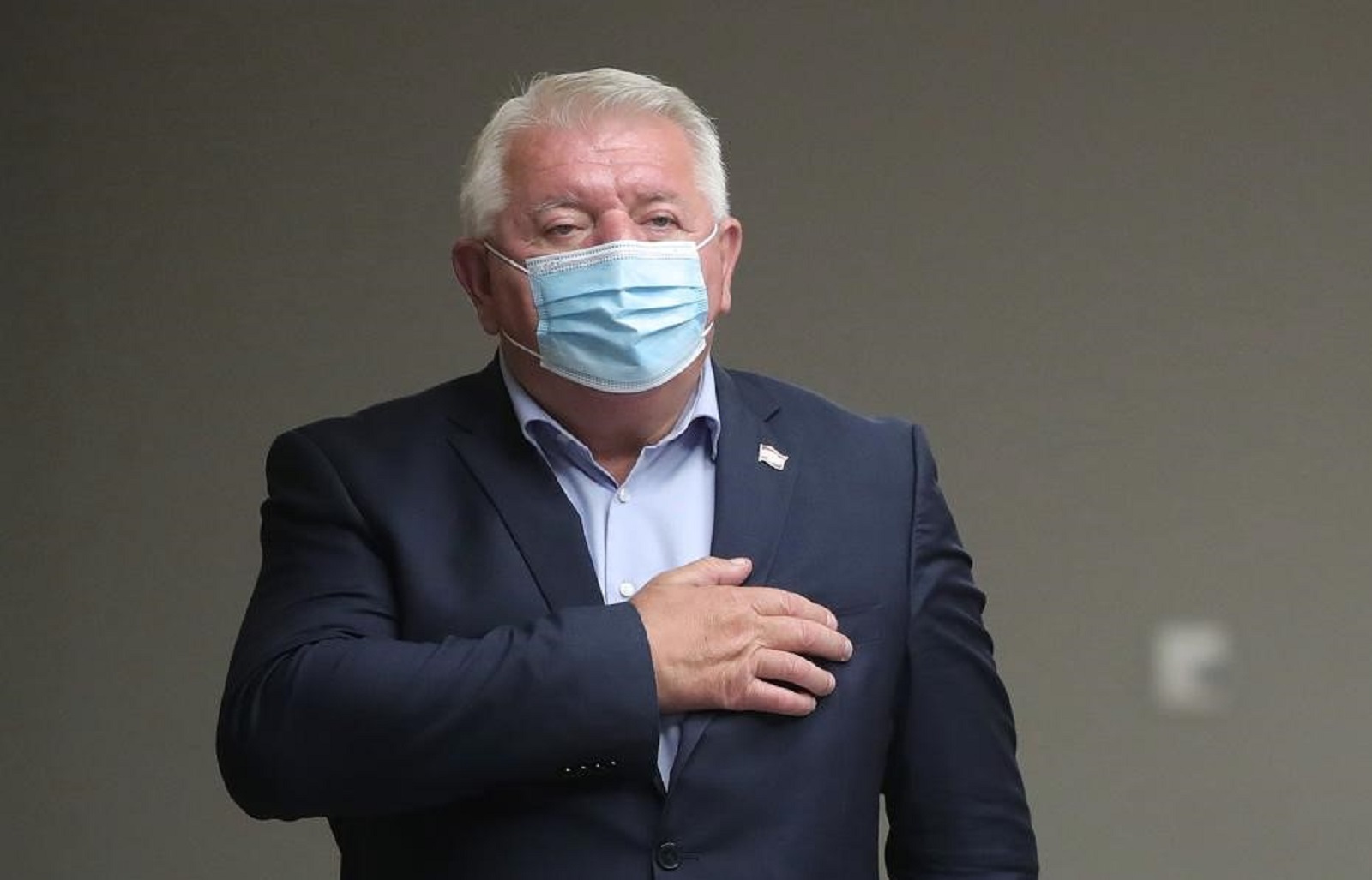 08.06.2021., Zagreb - hotel Academia. Potpredsjednik Vlade i ministar hrvatskih branitelja Tomo Medved sa suradnicima sudjelovao je na okruglom stolu pod nazivom Zasto je vazan Zakon o civilnim stradalnicima iz Domovinskog rata? U organizaciji Zajednice udruga hrvatskih civilnih stradalnika iz Domovinskog rata Hrvatske. Photo: Sanjin Strukic/PIXSELL