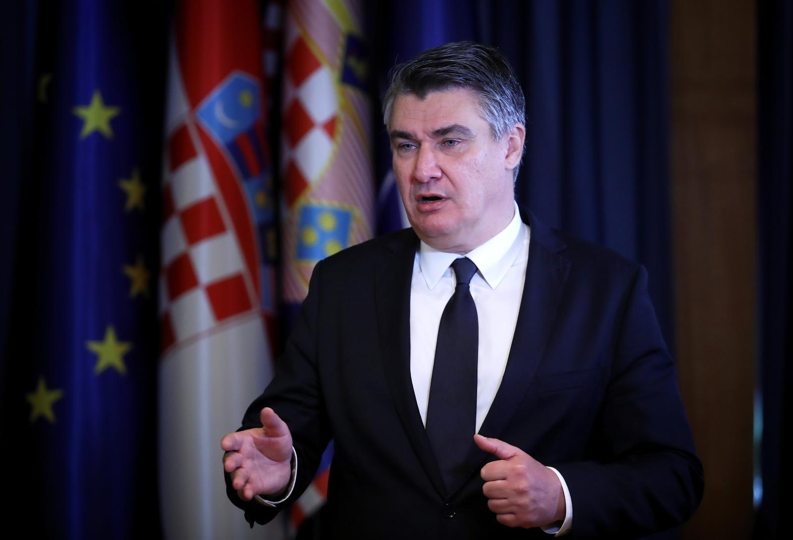 09.11.2020., Zagreb - Predsjednik Republike Hrvatske Zoran Milanovic. Photo: Boris Scitar/Vecernji list/PIXSELL