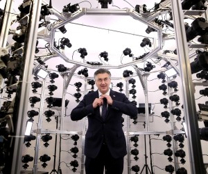 12.01.2022., Novska - Premijer Andrej Plenkovic obisao je Poduzetnicki inkubator PISMO 2. Photo: Zeljko Lukunic/PIXSELL