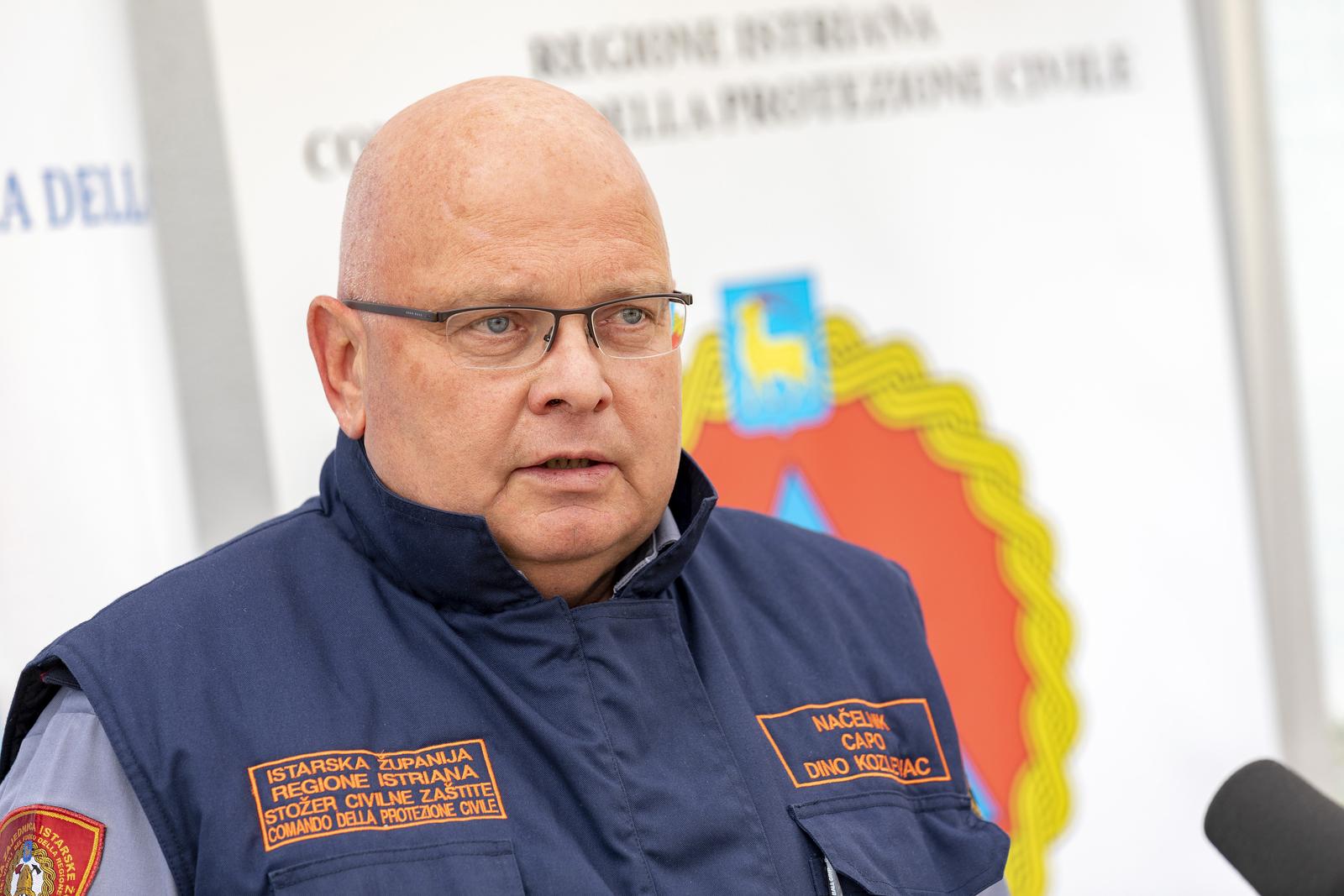 13.05.2020., Pula - rKonferencija za medije Stozera civilne zastite Istarske zupanije na temu koronavirusa (COVID-19).rPhoto: Srecko Niketic/PIXSELL