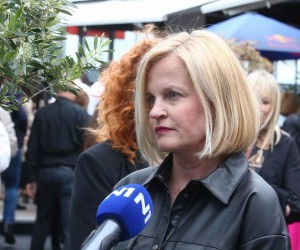 13.05.2021., Zagreb - U restoranu Rooftop Lateral u Strojarskoj 20 odrzan je prvi pilot projekt - vecera bez epidemioloskih mjera, u organizaciji Nezavisne udruge ugostitelja u suradnji s Nacionalnim stozerom civilne zastite RH i Hrvatski zavodom za javno zdravstvo. Dijana Mayer, epidemiologinja iz HZJZ-a Photo: Matija Habljak/PIXSELL