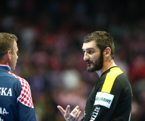 14.01.2018., Spaladium Arena, Split - Europsko rukometno prvenstvo, skupina A, 2 kolo, Hrvatska - Island.  Mirko Alilovic"nPhoto: Slavko Midzor/PIXSELL