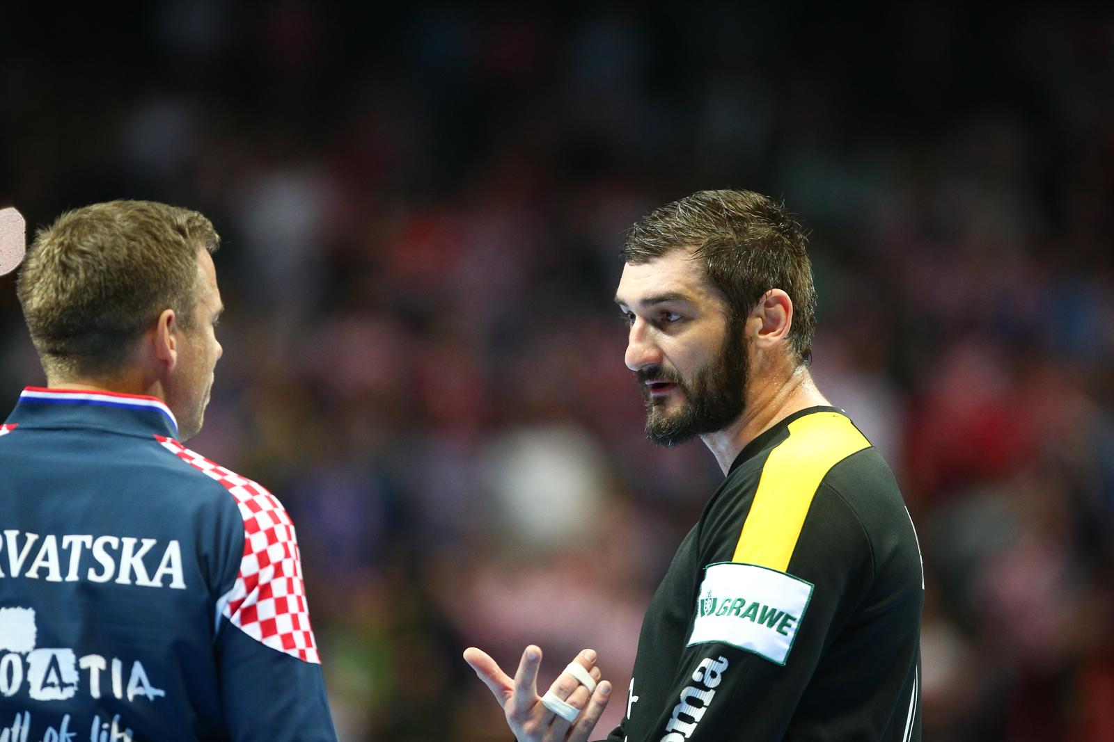 14.01.2018., Spaladium Arena, Split - Europsko rukometno prvenstvo, skupina A, 2 kolo, Hrvatska - Island.  Mirko Alilovic"nPhoto: Slavko Midzor/PIXSELL
