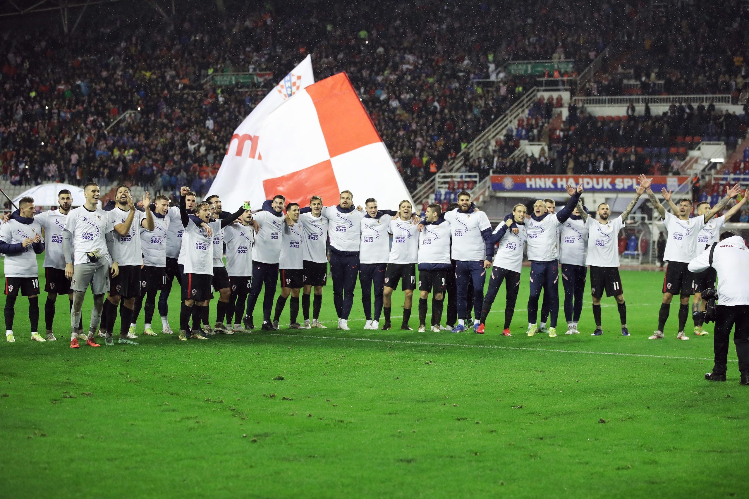 14.11.2021., Split - Stadion Poljud, kvalifikacijska utakmica za odlazak na SP u Qataru izmedju reprezentacije Hrvatske i Rusije. Photo: Sanjin Strukic/PIXSELL