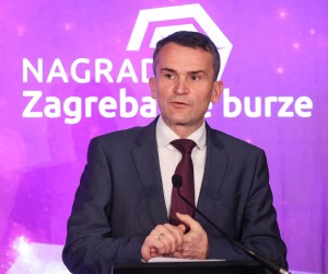 15.12.2021., Zagreb - U hotelu Hilton Garden Inn dodjeljene su nagrade Zagrebacke burze, cime je i obiljezeno i 30 godina burze. Ante Zigman. Photo: Tomislav Miletic/PIXSELL