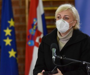 16.11.2020., Zagreb - Nacionalni stozer civilne zastite odrzao je redovnu konferenciju za medije.rPhoto: Davorin Visnjic/PIXSELL