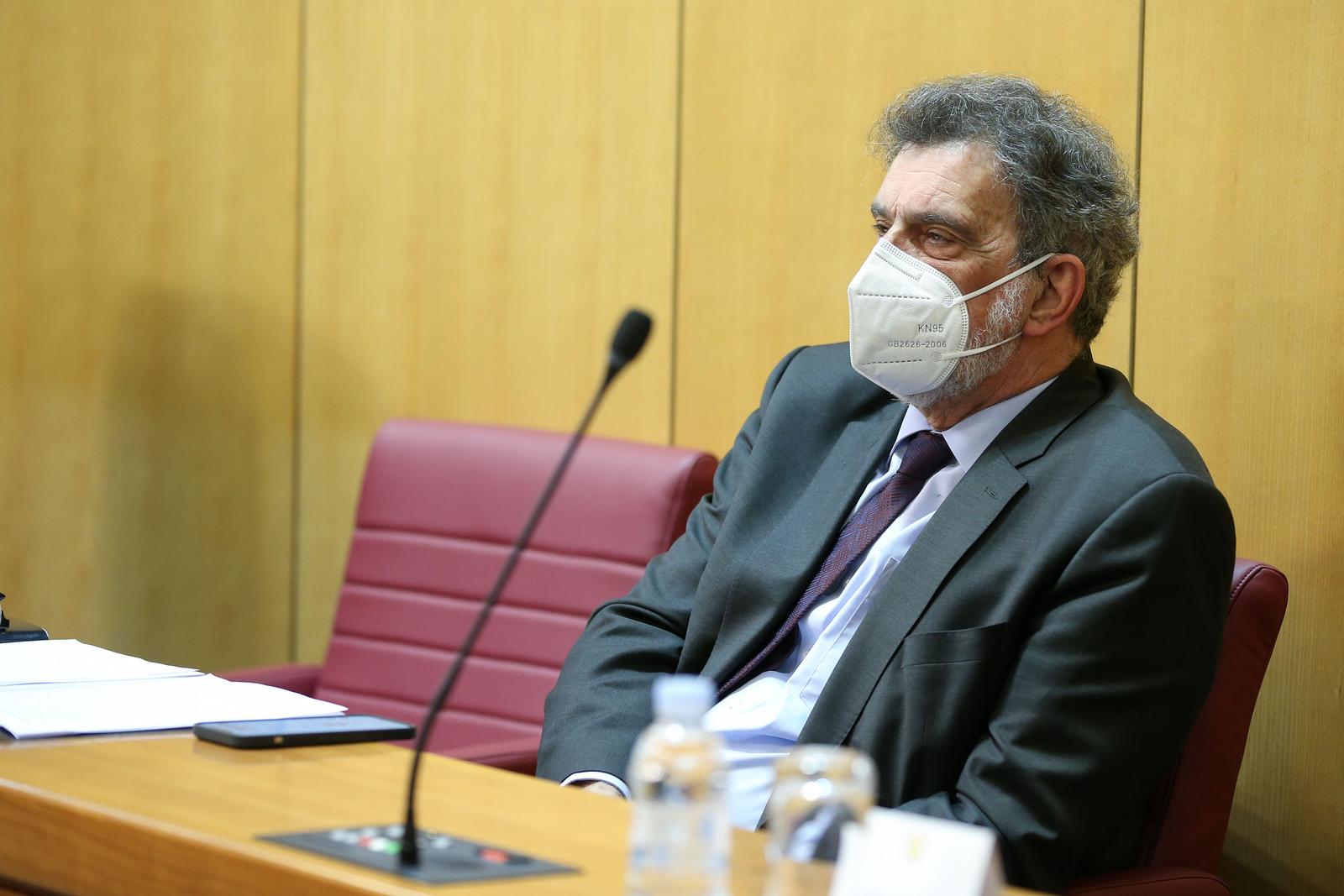 19.01.2022.,  Zagreb - Pocetak 10. sjednice Sabora. Radovan Fuchs.   Photo: Matija Habljak/PIXSELL