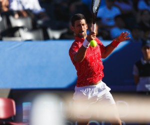 19.06.2020., Zadar - Egzibicijski mec Novaka Djokovica protiv zvijezda Adria Toura.Novak Djokovic.rPhoto: Marko Dimic/PIXSELL