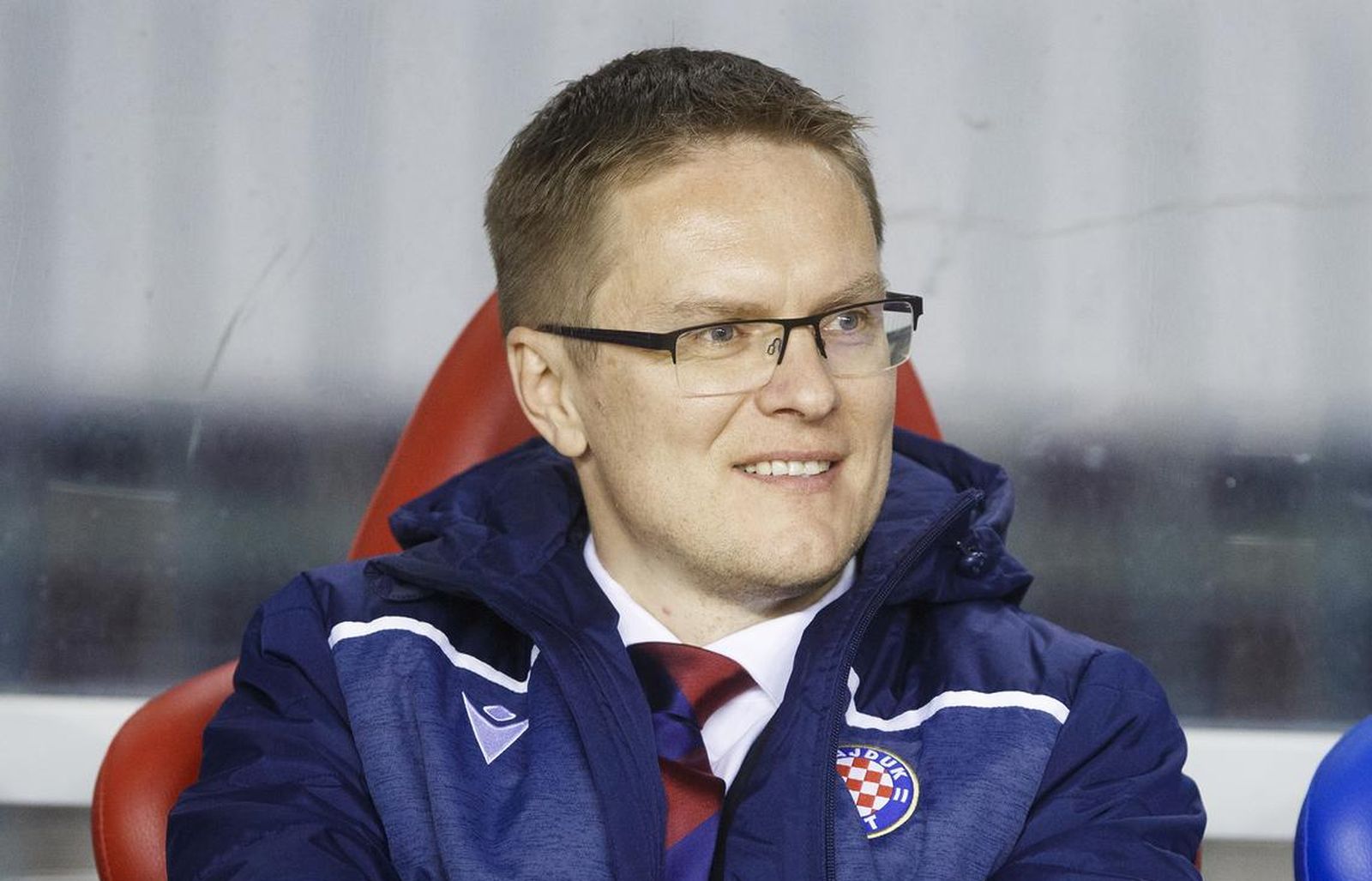 19.12.2021., stadion Poljud, Split - Hrvatski Telekom Prva liga, 20. kolo, HNK Hajduk - NK Osijek. Trener Hajduka Valdas Dambrauskas   Photo: Milan Sabic/PIXSELL