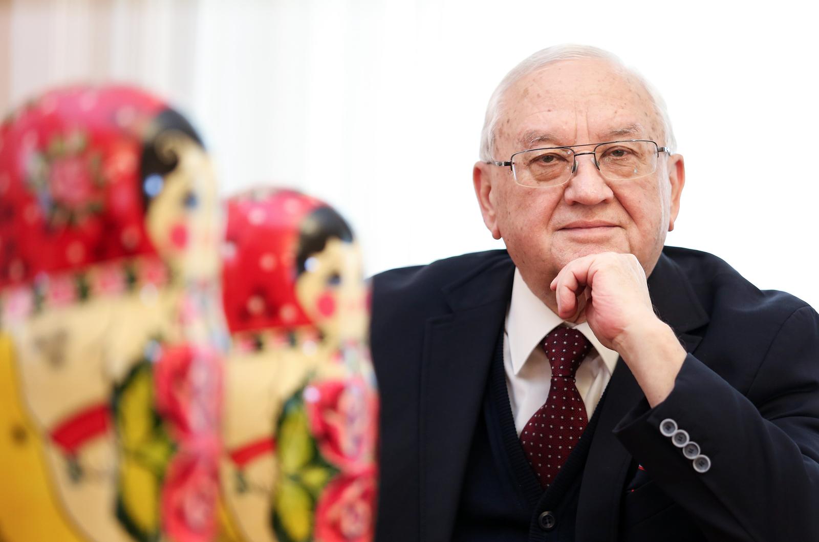 21.04.2020., Zagreb - Veleposlanik Rusije Anvar Azimov. Photo: Emica Elvedji/PIXSELL