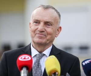 22.01.2022., Zagreb - Rakitje, prostorije Ustanove za sveobuhvatnu skrb "Tigar". Izborna skupstina hrvatskog generalnog zbora. Novoizabrani predsjednik zbora je general bojnik Marinko Kresic.

 Photo: Marin Tironi/PIXSELL