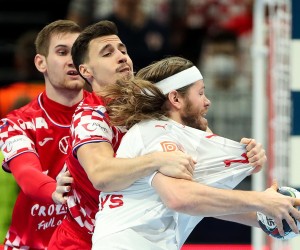 22.1.2022., Multifunctional Arena, Budimpesta, Madjarska - EHF Europsko prvenstvo, skupina I, 2. kolo, Danska - Hrvatska.  Photo: Sanjin Strukic/PIXSELL