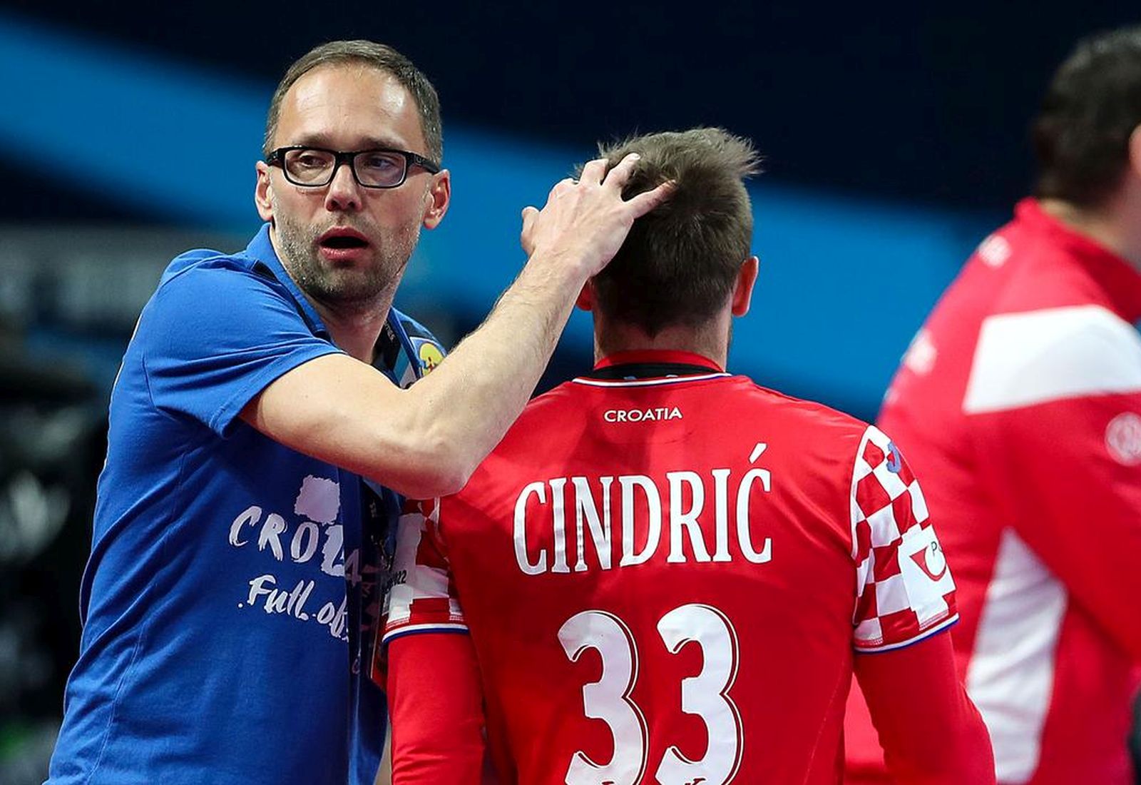 22.1.2022., Multifunctional Arena, Budimpesta, Madjarska - EHF Europsko prvenstvo, skupina I, 2. kolo, Danska - Hrvatska.  Photo: Sanjin Strukic/PIXSELL