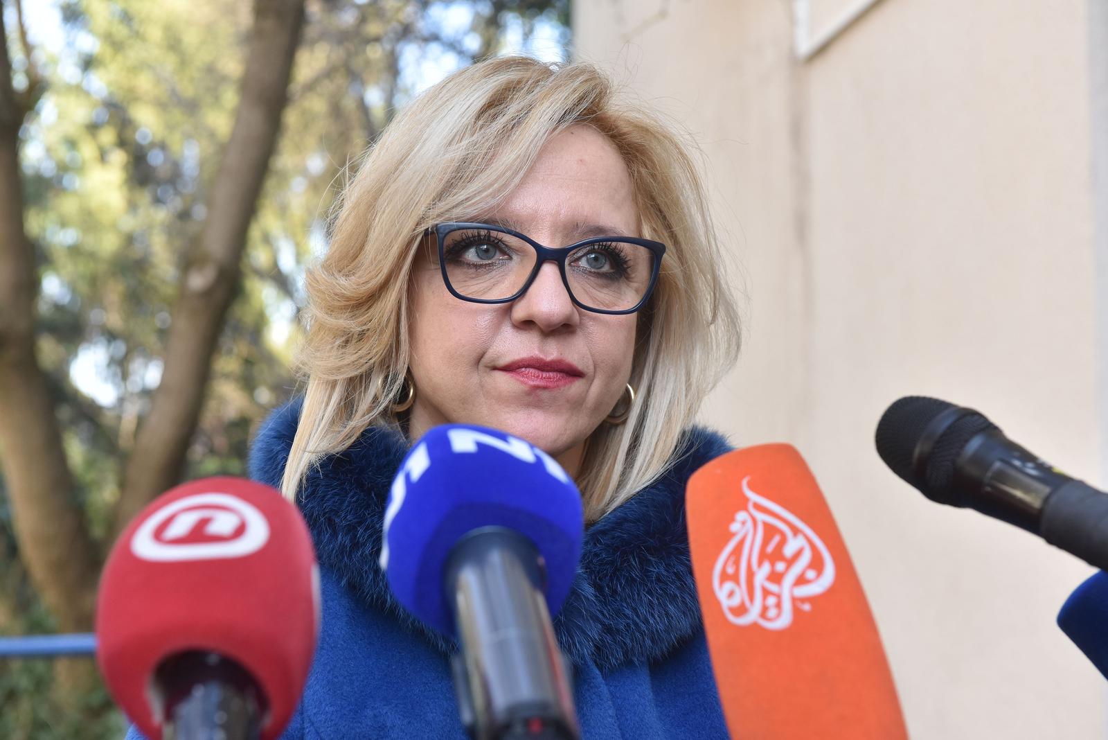 23.02.2021., Zagreb - Na Sveucilisnoj klinici za dijabetes i endokrinologiju Vuk Vrhovec organiziran je okrugli stol o cijepljenju osoba s kronicnim bolestima kao sto je dijabetes. Natasa Ban ToskicrrPhoto: Davorin Visnjic/PIXSELL
