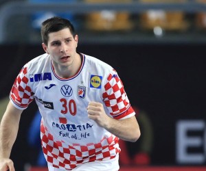 25.01.2021., sportska dvorana stadiona Kairo, Kairo, Egipat - Svjetsko rukometno prvenstvo, skupina 2, Danska - Hrvatska. Marko Mamic Photo: Slavko Midzor/PIXSELL