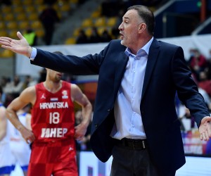 25.11.2021., Zagreb - Kosarkaska utakmica Hrvatska - Slovenija kojom se otvaraju kvalifikacije za Svjetsko kosarkasko prvenstvo koje ce se odrzati u Japanu, Filipinima i Indoneziji 2023. godine. 
  

 Photo: Marko Lukunic/PIXSELL