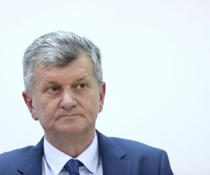 27.01.2020., Zagreb - Ministar zdravstva Milan Kujundzic objavio je na konferenciji za medije da je premijeru dao mandat na raspolaganje.rPhoto: Patrik Macek/PIXSELL