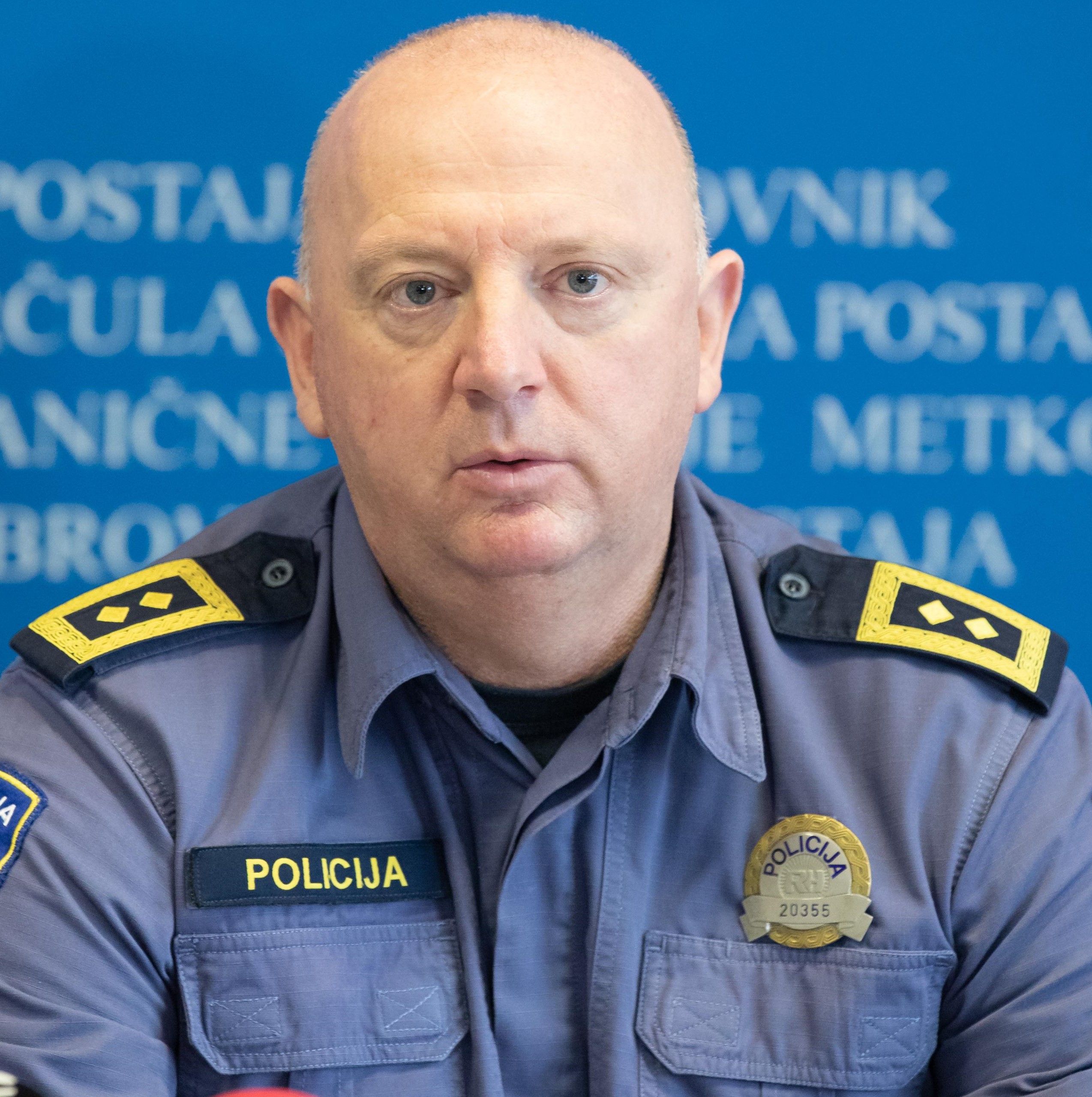 29.01.2020., Policijska stanica Vila Palma, Dubrovnik - Konferencija za medije PU Dubrovnik. Ukupno dvanaest dilera je uhiceno u najnovijoj akciji Policijske uprave dubrovacko- neretvanske kojom je razbijen lanac preprodaje droge. Ivan PavlicevicrPhoto: Grgo Jelavic/PIXSELL