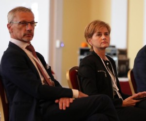30.09.2021., Opatija - 24. znanstveno strucna konferencija Financijsko trziste u hotelu Kvarner. Uzvanike je pozdravio Zdenko Adrovic iz Hrvatske udruge banaka, a uvodno predavanje odrzao je Boris Vujcic guverner Hrvatske narodne banke. rPhoto: Goran Kovacic/PIXSELL