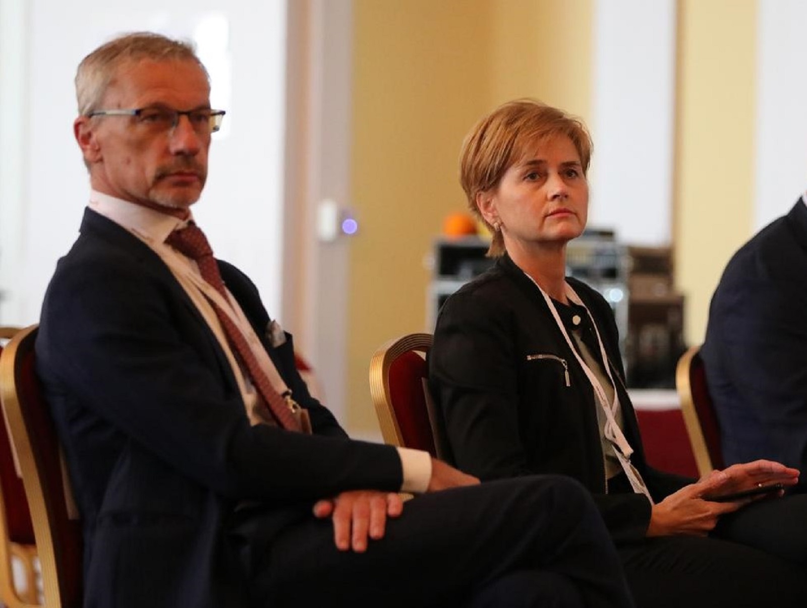 30.09.2021., Opatija - 24. znanstveno strucna konferencija Financijsko trziste u hotelu Kvarner. Uzvanike je pozdravio Zdenko Adrovic iz Hrvatske udruge banaka, a uvodno predavanje odrzao je Boris Vujcic guverner Hrvatske narodne banke. rPhoto: Goran Kovacic/PIXSELL