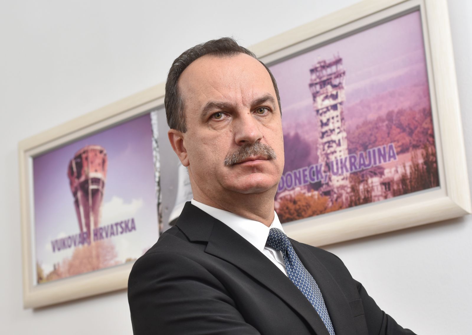 21.01.2022., Zagreb - Vasyl Kyrylych, ukrajinski veleposlanik u Hrvatskoj. 

Photo Sasa ZinajaNFoto