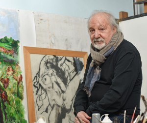 11.01.2022., Zagreb - Zlatko Kauzlaric Atac, likovni umjetnik. 

Photo Sasa ZinajaNFoto