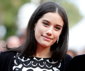 Mandatory Credit: Photo by Franck Robichon/EPA-EFE/REX/Shutterstock (9672366eg)
Ella Bleu Travolta arrives for the screening of 'Solo: A Star Wars Story' during the 71st annual Cannes Film Festival, in Cannes, France, 15 May 2018. The movie is presented in the Official Competition of the festival which runs from 08 to 19 May.
Solo: A Star Wars Story Premiere - 71st Cannes Film Festival, France - 15 May 2018