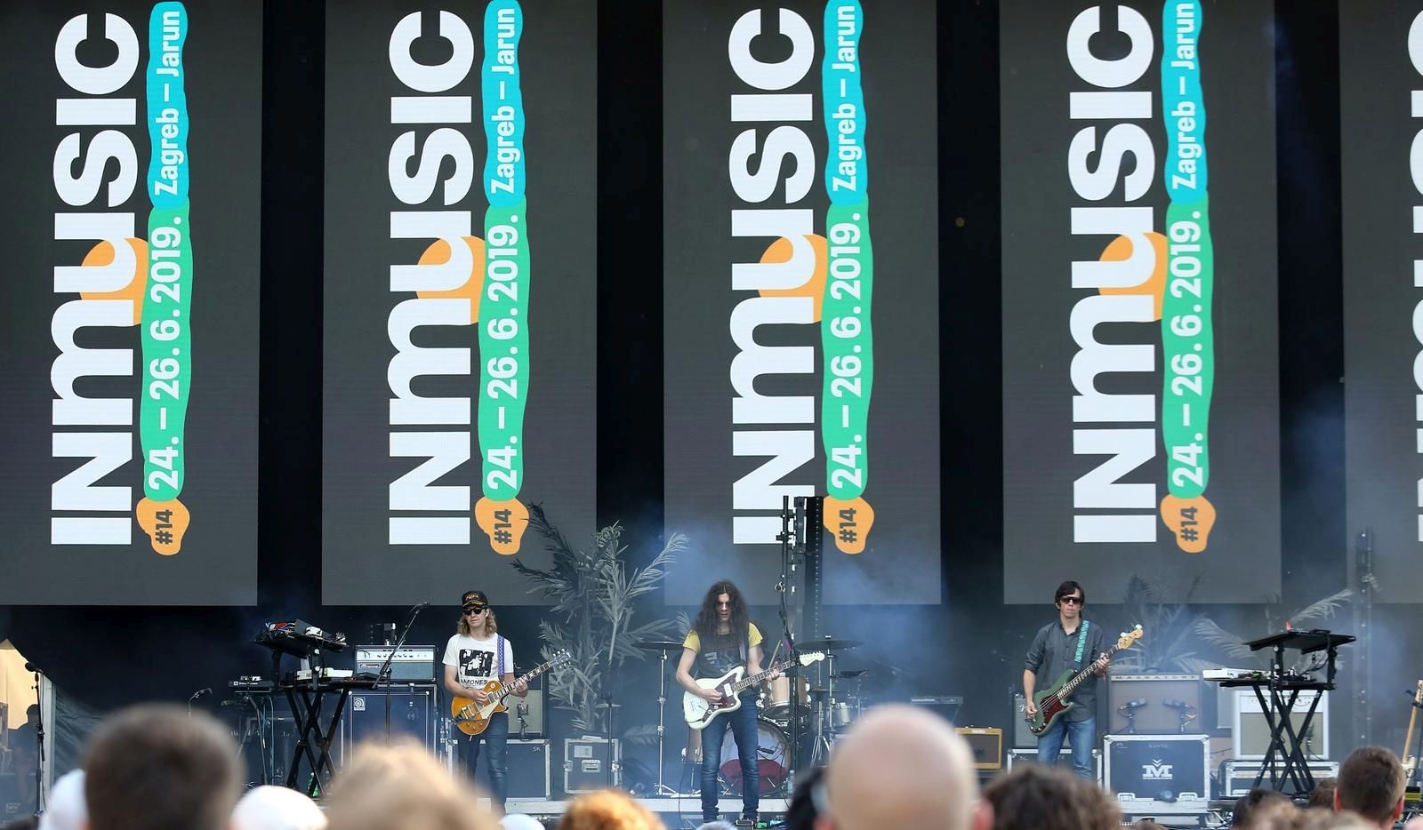 24.6.2019., Zagreb - 14. Inmusic festival na zagrebackom jezeru Jarun. Koncert grupe Kurt Vile & The Violators. Photo: Marko PrpicPIXSELL