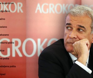 09.11.2017., Zagreb - Na konferenciji za medije Agrokora kljucne informacije vezane uz prijavu trazbina prezentirao je izvanredni povjerenik Ante Ramljak, glavni savjetnik za restrukturiranje Alastair Beveridge te savjetnik izvanrednog povjerenika za financije i strategiju Vladimir Bosnjak. rPhoto: Goran Stanzl/PIXSELL